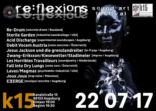 re:flexions sound-art festival @ K15, Augsburg, GERMANY