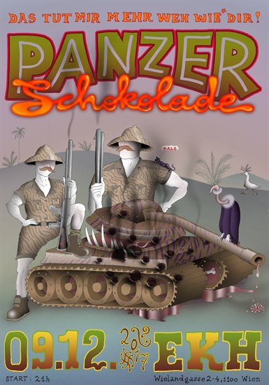 Panzerschokolade #17 @ EKH, Vienna