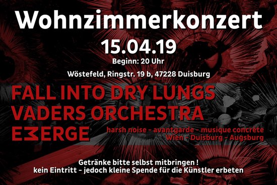 Ear Purification Tour Day 3 with EMERGE & Vaders Orchestra @ Private Location, Duisburg, GERMANY