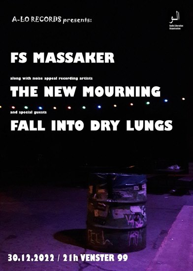 FS Massaker, The New Mourning & Fall Into Dry Lungs @ Venster99, Vienna