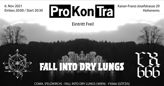Experimenteller Abend with COMA. & FX666 @ ProKonTra, Hohenems