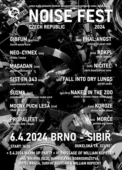 NOISE FEST Czech Republic 2024 @ Sibiř, Brno, CZECH REPUBLIC
